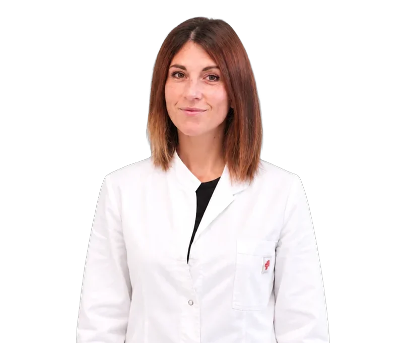 Foto di Denisa, nutrizionista del Team EP